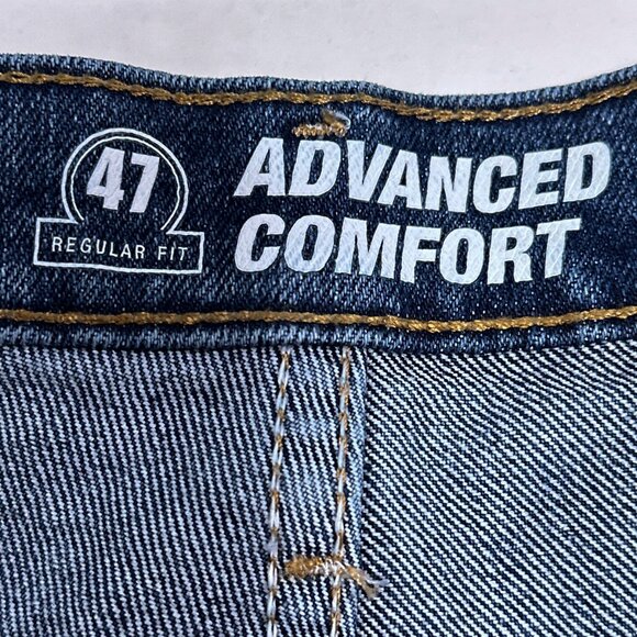 Wrangler Advanced Comfort Jeans Size 34x32 *Measures 37X31**!! - Picture 7 of 13